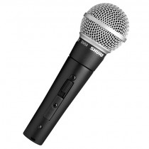 Shure SM58S Cardioid Dynamic Vocal Microphone with Switch