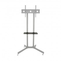 LED Monitor Floor Stand Shelf - up to 80"