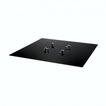 Square Base Plate Large 3'x3', Global Truss - Black