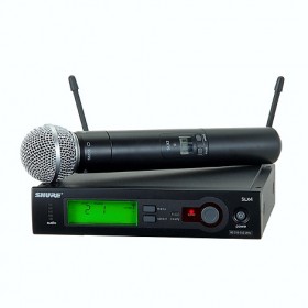 Wireless Standard with Handheld Microphone, Shure SLX/SM58