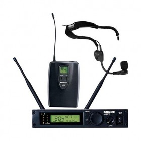 Wireless Pro with Headset Microphone, Shure ULX/WH20