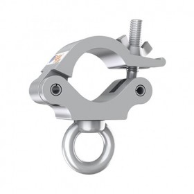 O Clamp w Eyelet, Global Truss - Silver