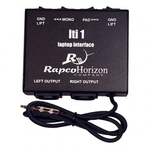 Rapco Horizon LTI-1 Stereo Laptop Interface Box