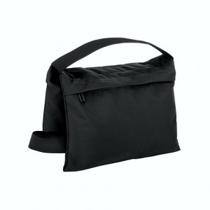 Saddle Sandbag Black - 15lb