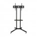 LED Monitor Floor Stand Shelf - up to 80" - with Stand View