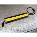 Cable Protector - 2 Channel (Yellow Jacket) - w cable
