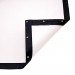 Screen, 17.5' diag. (10.5' x 14') Da-Lite Fast Fold with Dress Kit [screen detail]