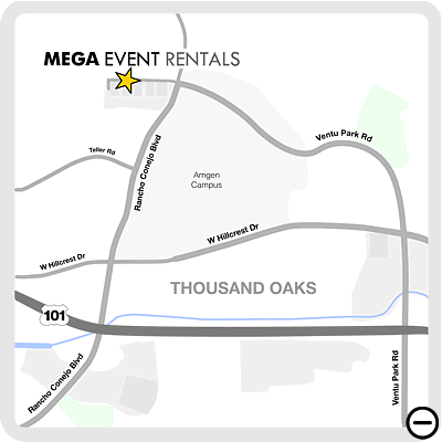 Thousand Oaks Office Location Map